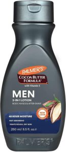 Palmer's, Cocoa Butter Formula con Vitamina E, Para hombres, 8.5 fl oz (250 ml)